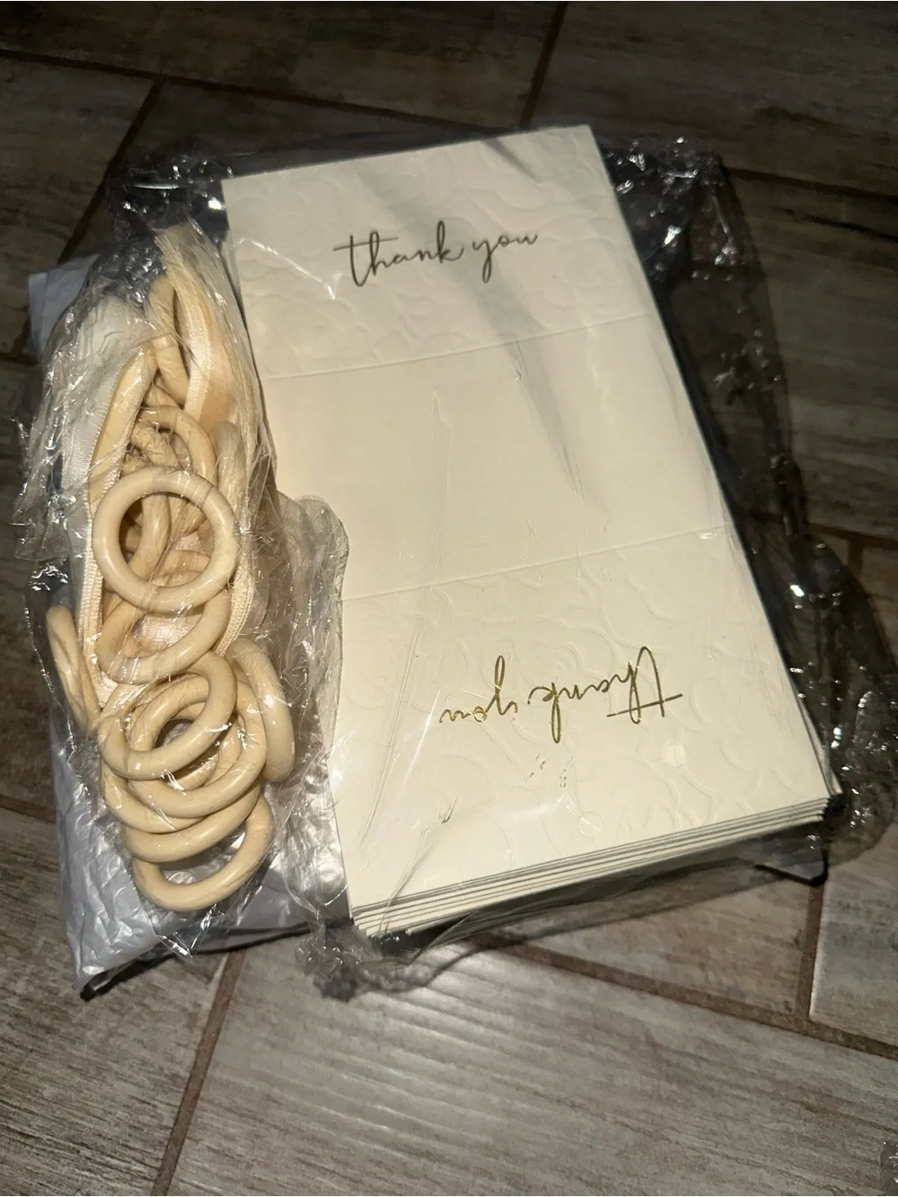 Elegant Champagne 'Thank You' Gift Boxes with Satin Bows🤍 60 Boxes